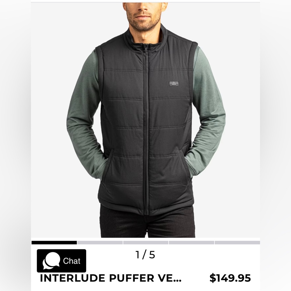 Travis Mathew Interlude Puffer Vest